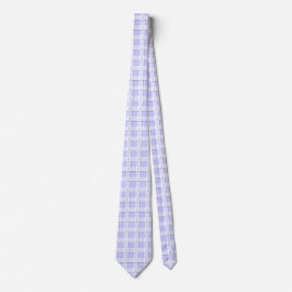 Gravata Stomach Cancer Awareness Plaid Periwinkle Ribbon