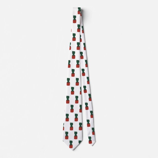 Gravata Strawberry Bon Bons Candies (Frente)
