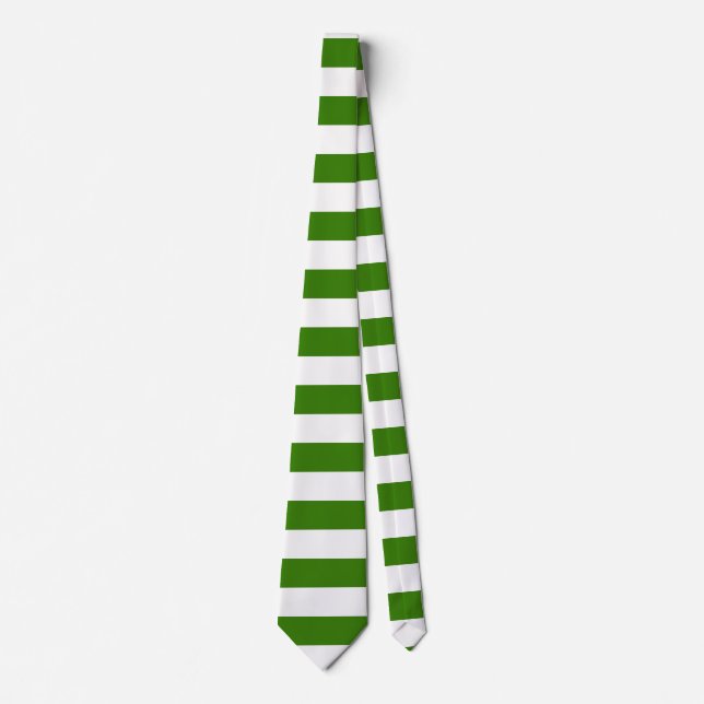 Gravata STRIPES Verde qualquer cor (Frente)