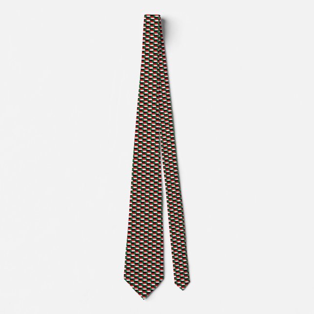 Gravata Sudan Flag Honeycomb Tie (Frente)