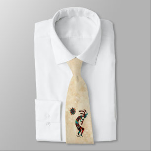 Gravata Sudoeste Kokopelli Neck Tie