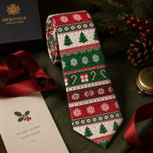 Suéter de Natal Feio Fair Isle