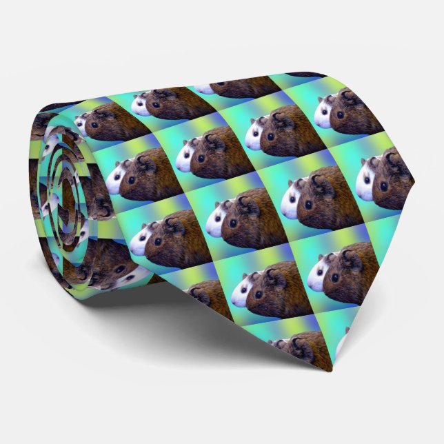 Gravata Suínos Castanhos E Guiné Brancos, Torneiras Do Pes (Rolled)