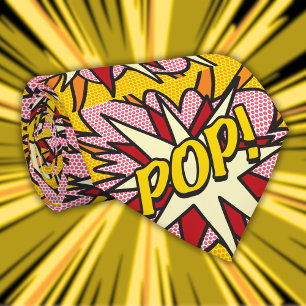 Gravata Super-herói Pop de POP de revista em quadrinhos mo