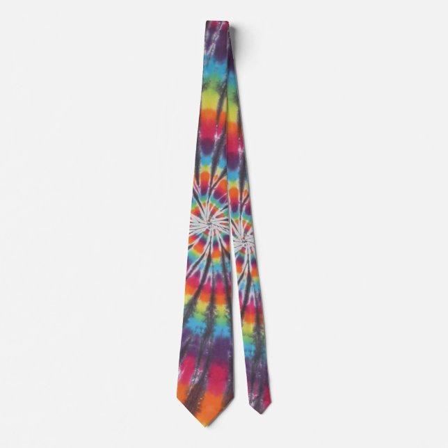 Gravata Super Remoinho Tie Dye (Frente)