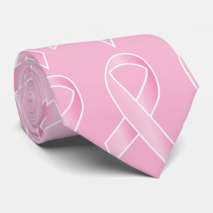 Gravata Supporting Breast Cancer Awareness Tie