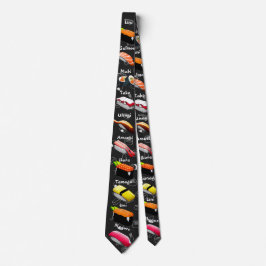 Gravata Sushi Foodie Neck Tie