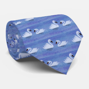 Gravata Swans Neck Tie
