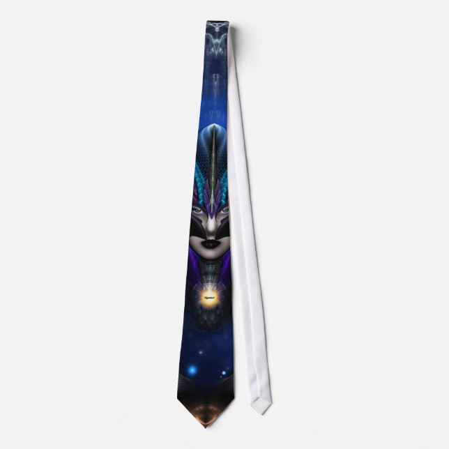 Gravata Taidushan Sai Shadow Blue Neck Tie (Frente)