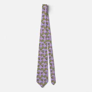 Gravata Taino Mask Tie lavanda