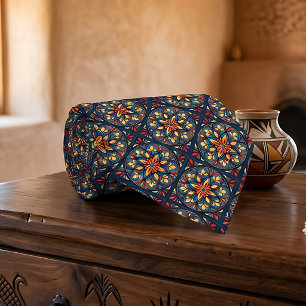 Gravata Talavera Arte Folclórica Mexicana Masculina