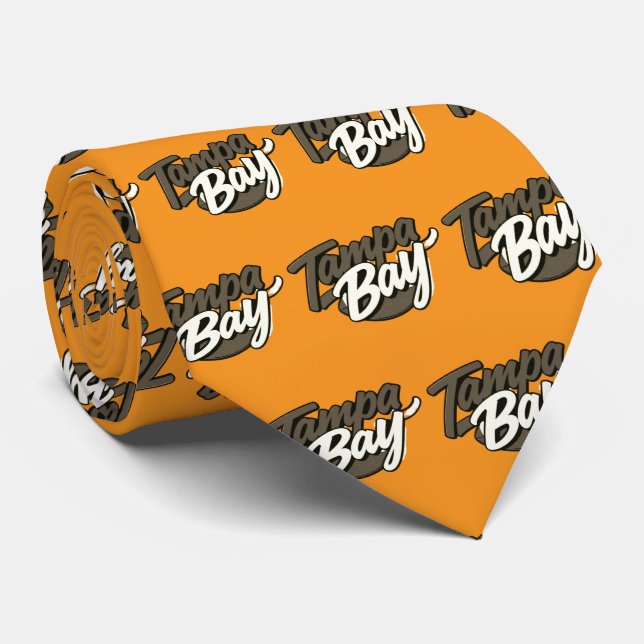 Gravata Tampa Bay Neck Tie (Rolled)