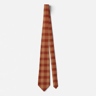 Gravata Tan Tartan Tie