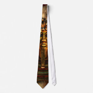 Gravata TANKHAMEN Dourado Necktie