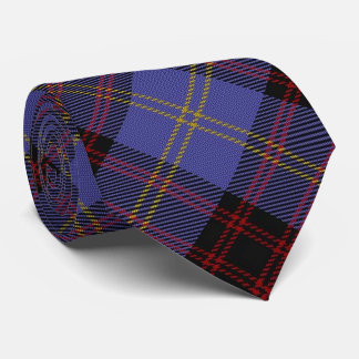 Gravata Tartan clássico do monograma da letra R do