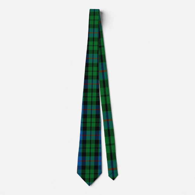 Gravata Tartan de Morrison do clã (Frente)