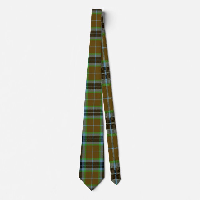 Gravata Tartan de Thomson do clã (Frente)