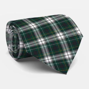 Gravata Tartan de Vestir Clan Campbell Verde Azul Escocês