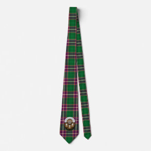 Gravata Tartan e Sporran da caça de MacFarlane do clã