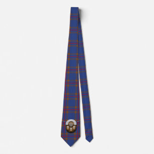 Gravata Tartan e Sporran de Elliot do clã