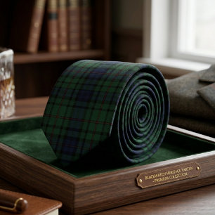 Gravata Tartan Executivo da Herança Blackwatch