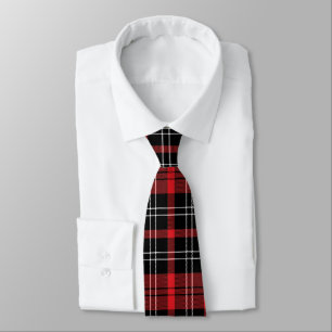 Gravata Tartan Roxo Branco Xadrez Búfalo Xadrez Masculino 