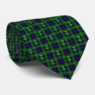 Gravata Tartan Verde