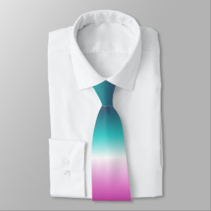 Gravata tartaruga-de-rosa-cinzento-azul