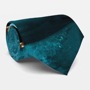 Gravata Teal agate tiled pattern Wedding