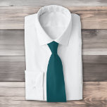 Gravata Teal oceânico de cor sólida<br><div class="desc">Placa oceânica de cor sólida,  design.</div>