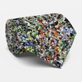 Gravata Tema Contemporâneo do Abstrato de Negrito do Mosai