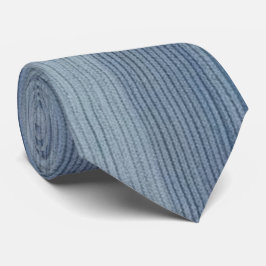 Gravata Tendência Vertical Denim Stripes Coletor