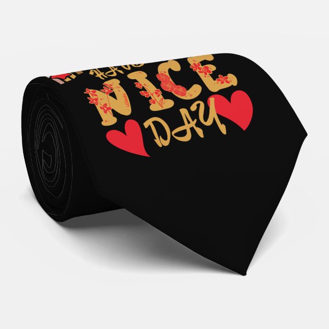 Gravata TENHA UMA BOA inspiração (Rolled)
