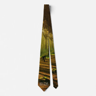 Gravata Tênis Bigfoot Forest Necktie