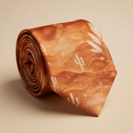 Gravata Terracota Deserto Boho