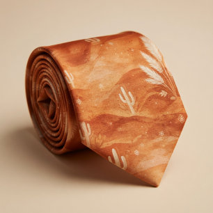 Gravata Terracota Deserto Boho