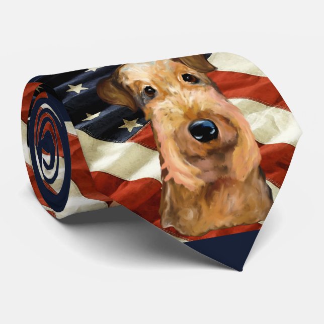GRAVATA TERRIER AIREDALE      (Rolled)