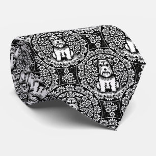 Gravata Terrier Puppies Schnauzers Neck Tie