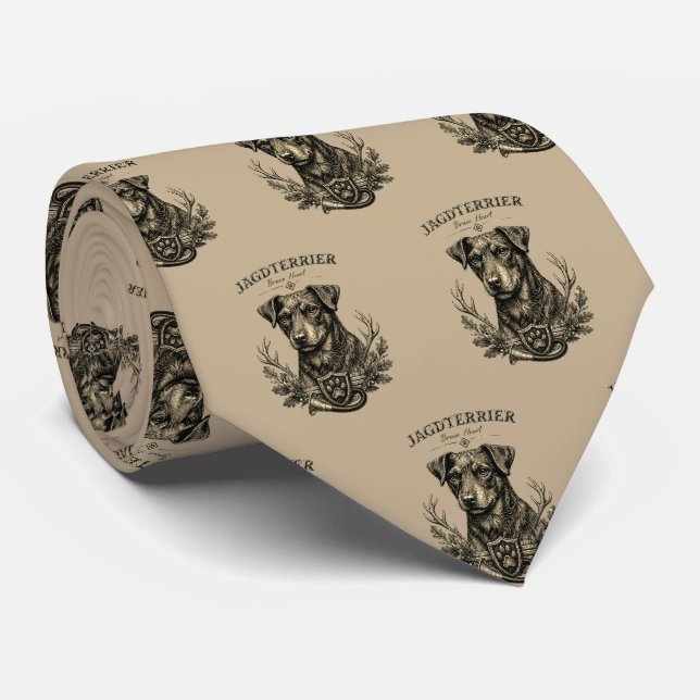 Gravata Terriers de Caça Alemães (Rolled)