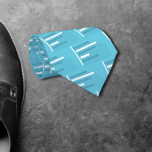 Gravata Teste padrão sem emenda azul dos gráficos de bar