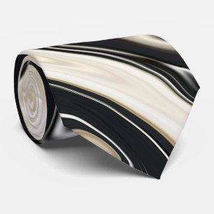 Gravata Textur fluido digital das cores retros elegantes
