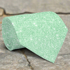 Gravata Textura brilhante verde cintilante