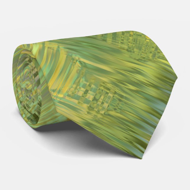 Gravata Textura Glassosa Amarela Citrina (Rolled)