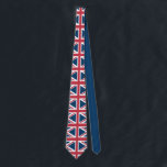 Gravata The Union Jack British Flag Neck Tie<br><div class="desc">Neck tie with The Union Jack flag design. This United Kingdom flag design is a great way to show you are proud to be British.</div>