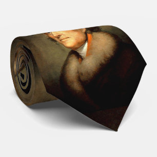 Gravata Thomas Jefferson por Rembrandt Peale - cerca de