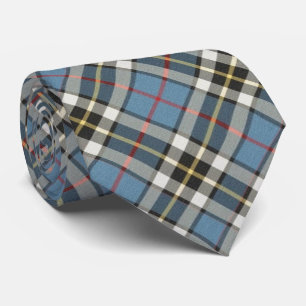 Gravata Thomson Blue Tartan Neck