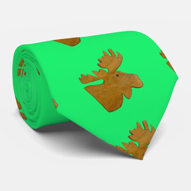 Gravata Thunder_Cove da Cabeça de Alce (Rolled)