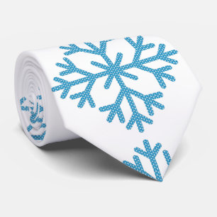 Gravata Thunder_Cove do Floco de Neve Azul Icy