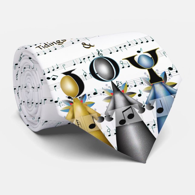 Gravata Tidings of Comfort and Joy Christmas Carolers (Rolled)