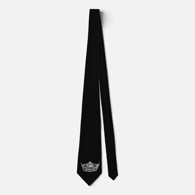 Gravata Tie Coroa Pageante (Frente)